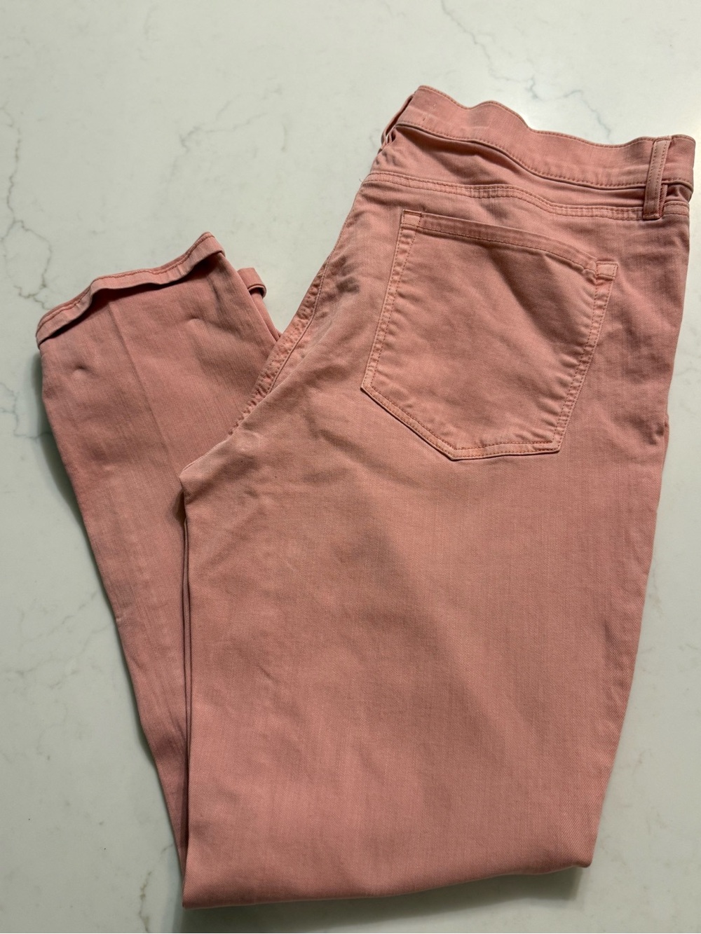 LOFT Blush Pink Skinny Jeans | Size 12